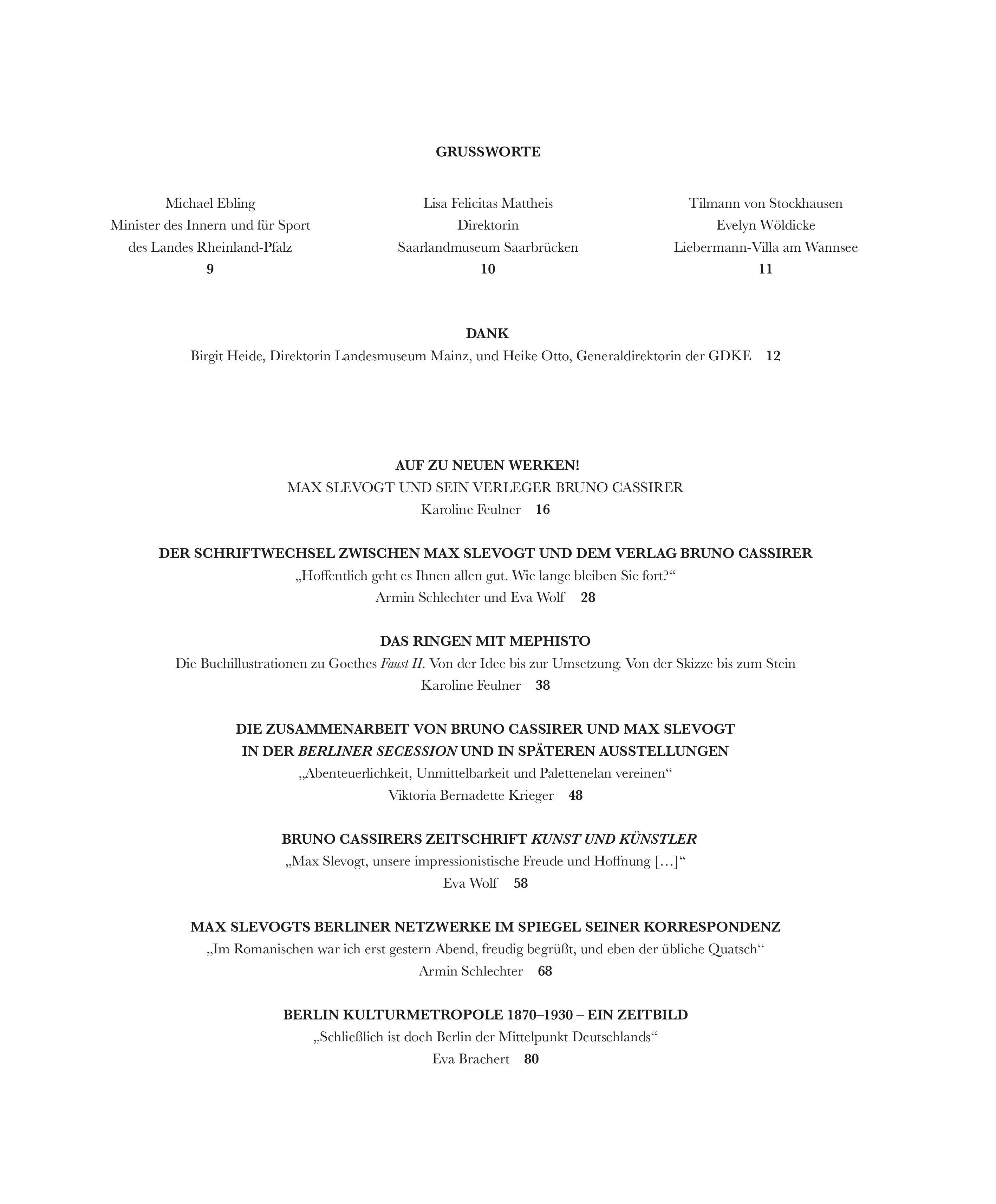 Beispielinhalt (Bild) Auf zu neuen Werken!