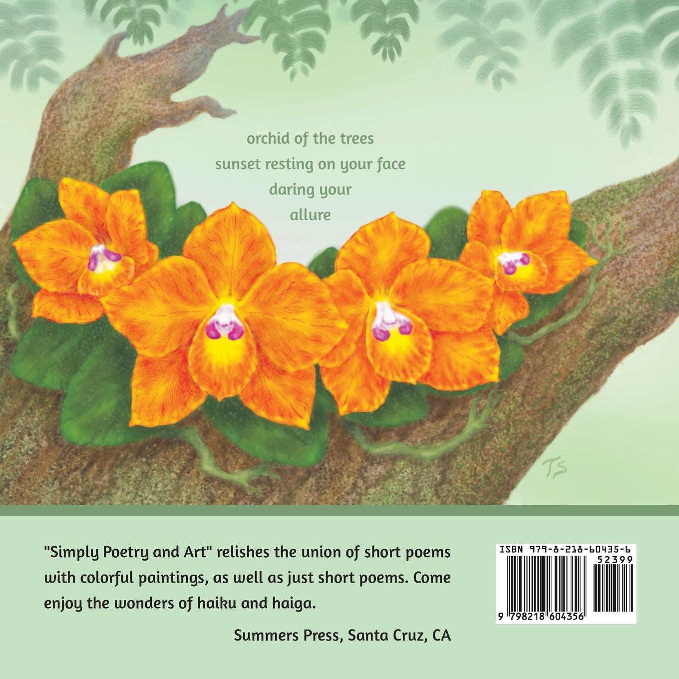 Rückseitencover Simply Poetry and Art