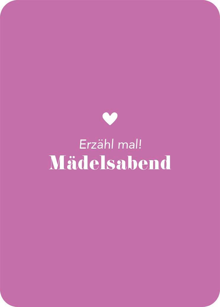 Beispielinhalt (Bild) Erzähl mal! Mädelsabend