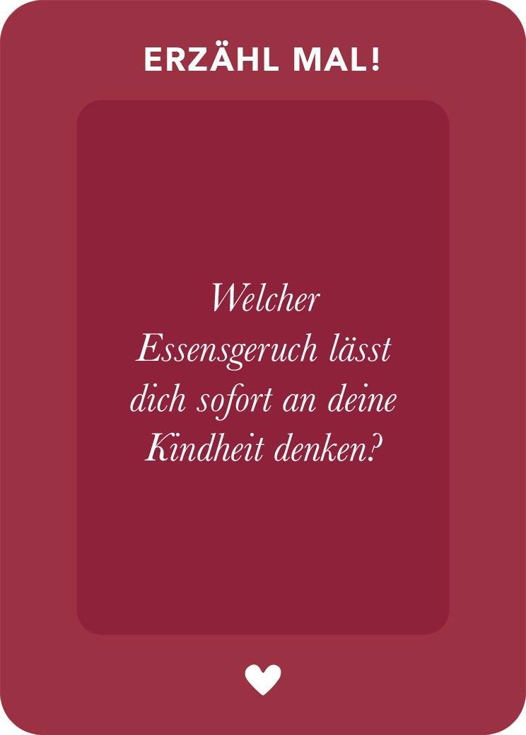 Beispielinhalt (Bild) Erzähl mal! After Dinner