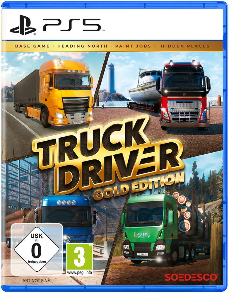 Vorderes Coverbild Truck Driver Gold Edition (PS5)