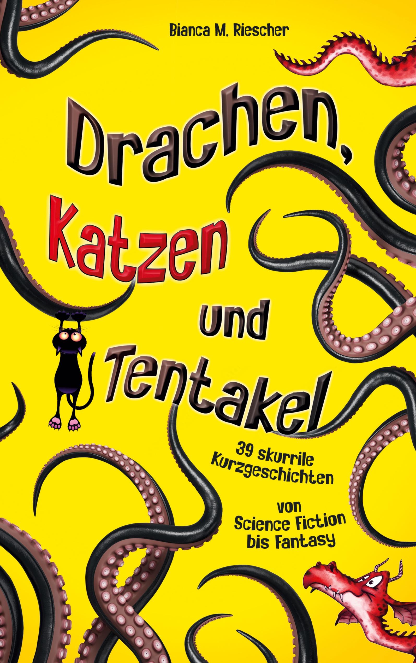 Vorderes Coverbild Drachen, Katzen und Tentakel