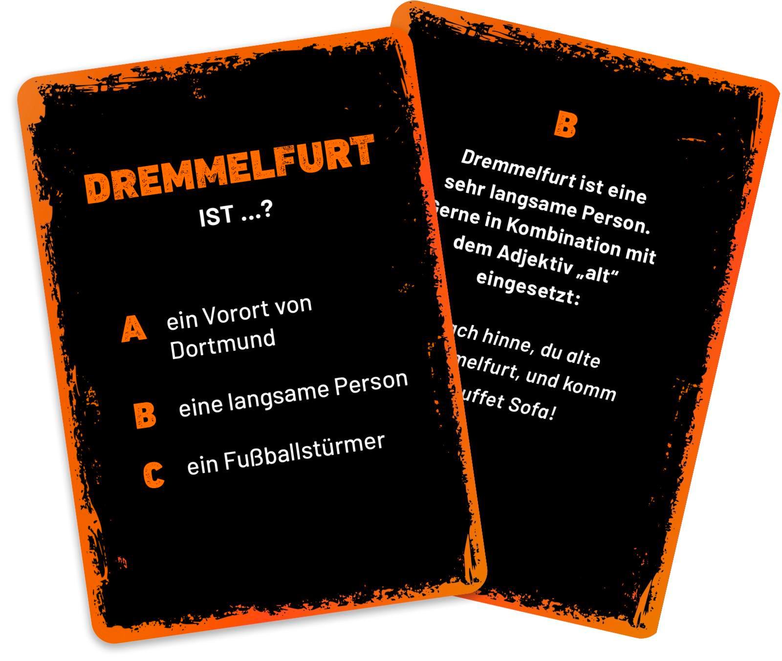 Beispielinhalt (Bild) Hömma! Das Ruhrpott-Dialekt-Quiz