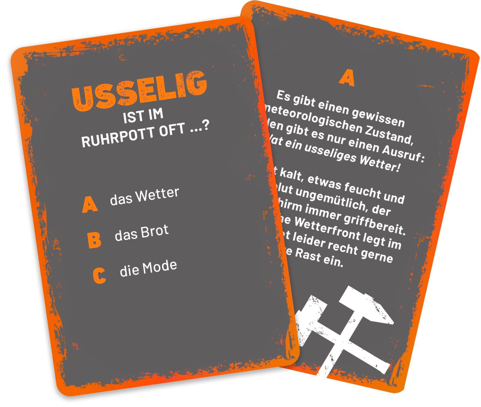 Beispielinhalt (Bild) Hömma! Das Ruhrpott-Dialekt-Quiz