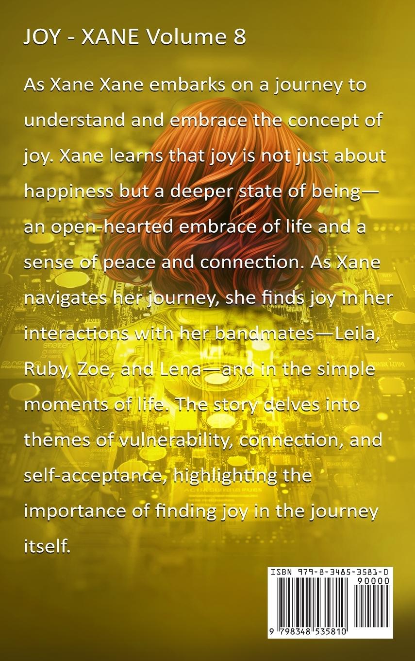 Rückseitencover JOY Xane Volume 8