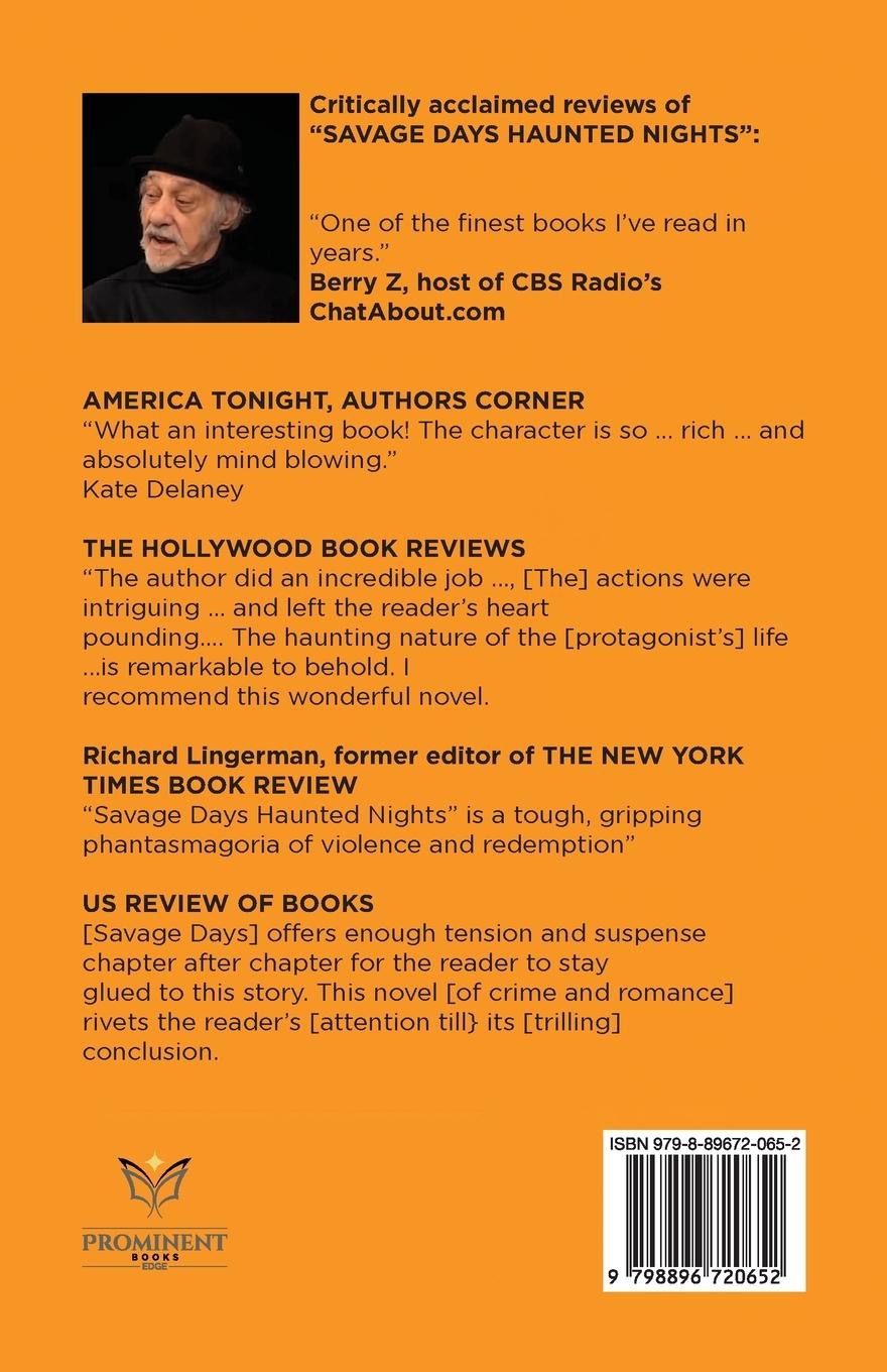 Rückseitencover SAVAGE DAYS HAUNTED NIGHTS