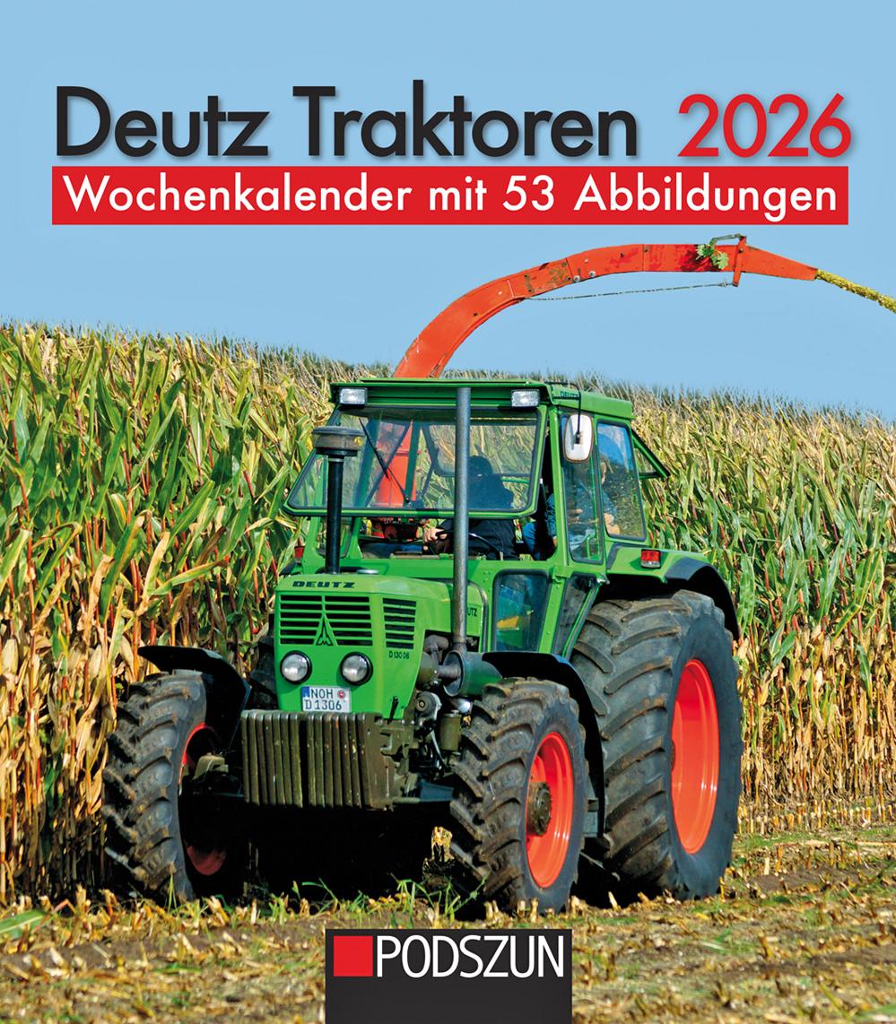 Vorderes Coverbild Deutz Traktoren 2026