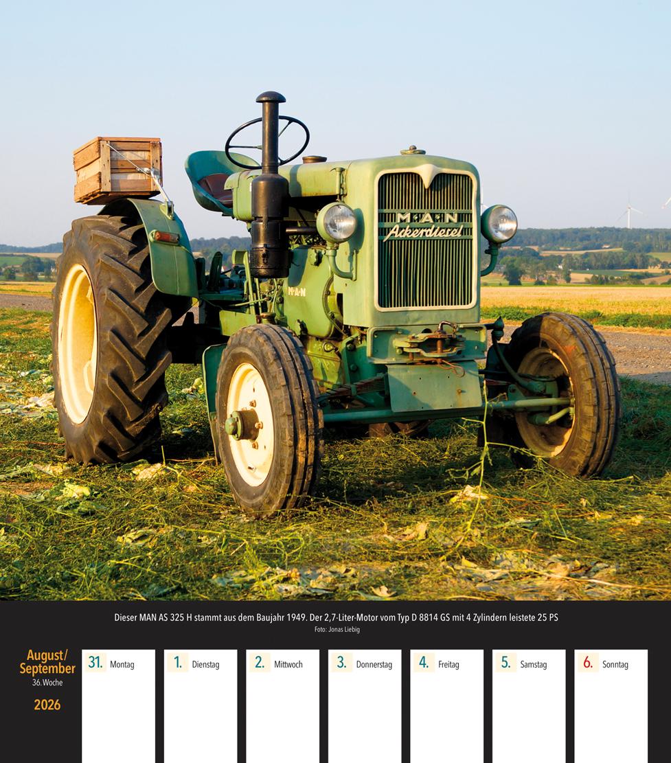 Beispielinhalt (Bild) Traktoren 2026