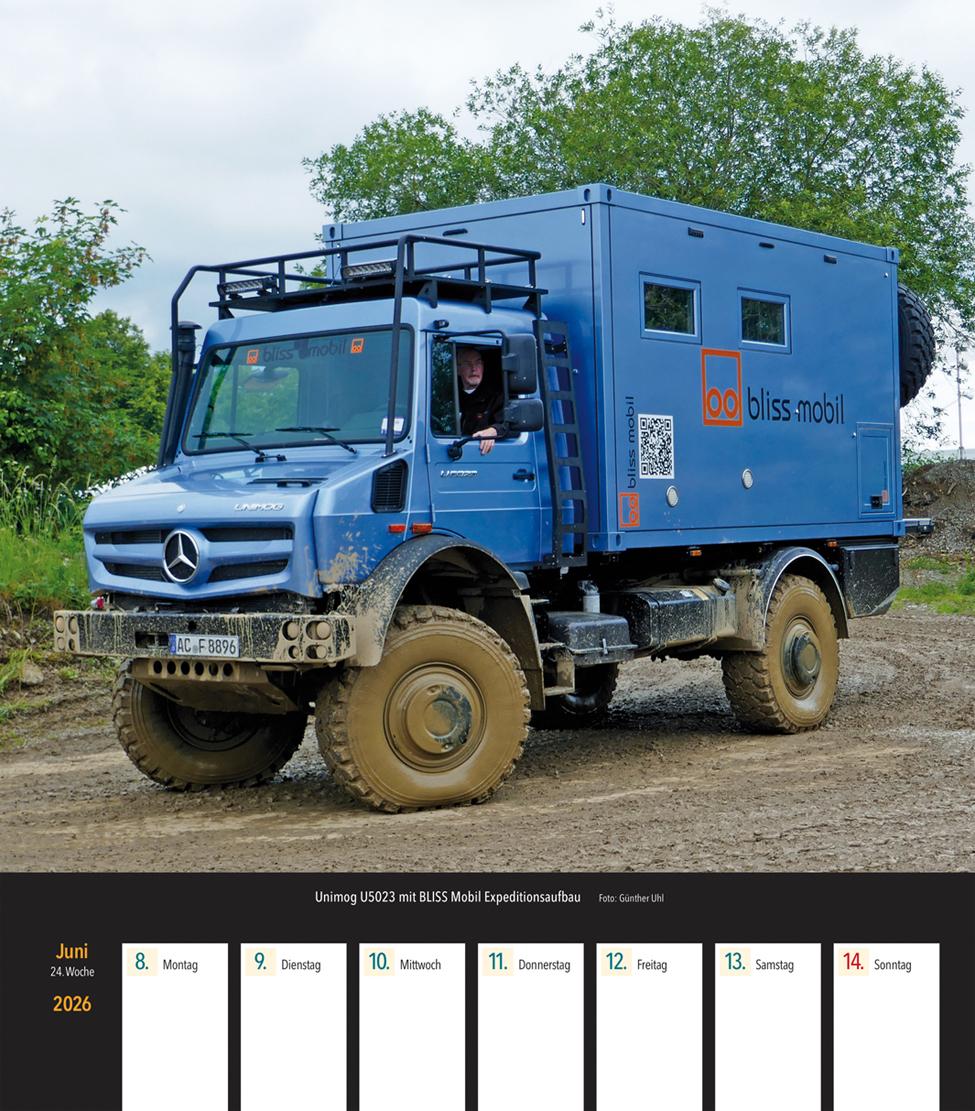 Beispielinhalt (Bild) Unimog & MB-trac 2026