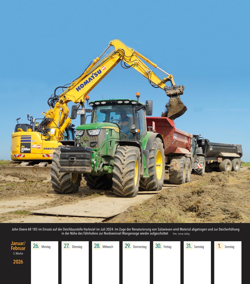 Beispielinhalt (Bild) John Deere Traktoren 2026