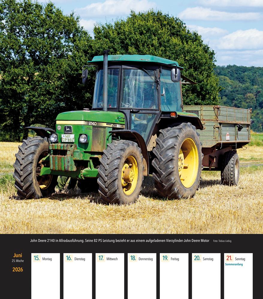Beispielinhalt (Bild) John Deere Traktoren 2026