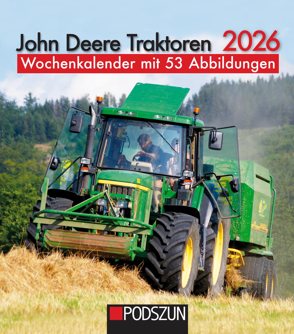 Vorderes Coverbild John Deere Traktoren 2026