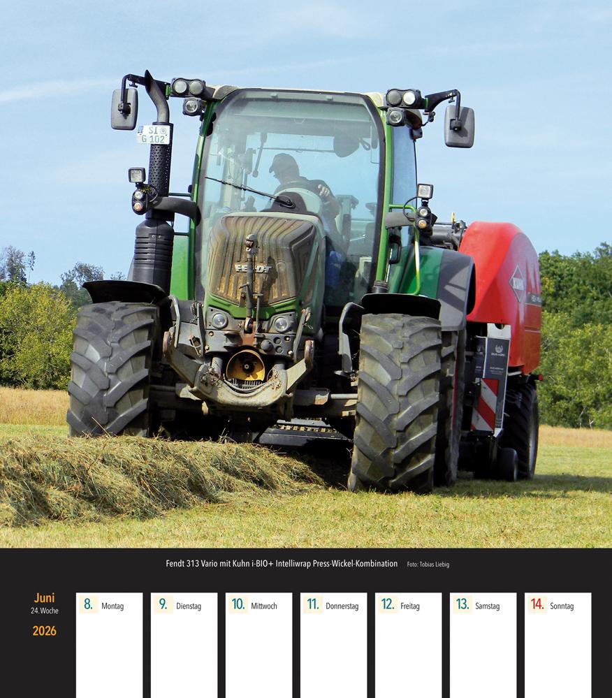 Beispielinhalt (Bild) Fendt Traktoren 2026