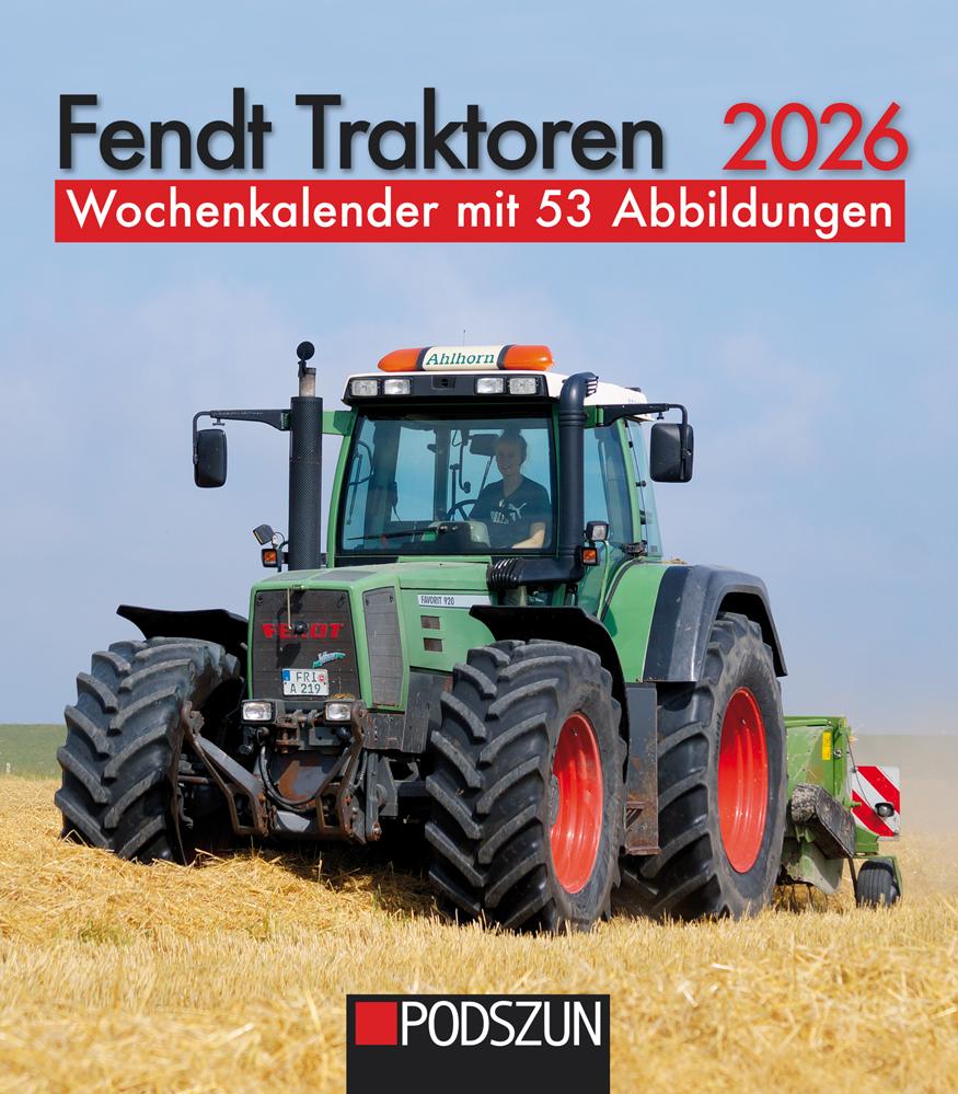 Vorderes Coverbild Fendt Traktoren 2026