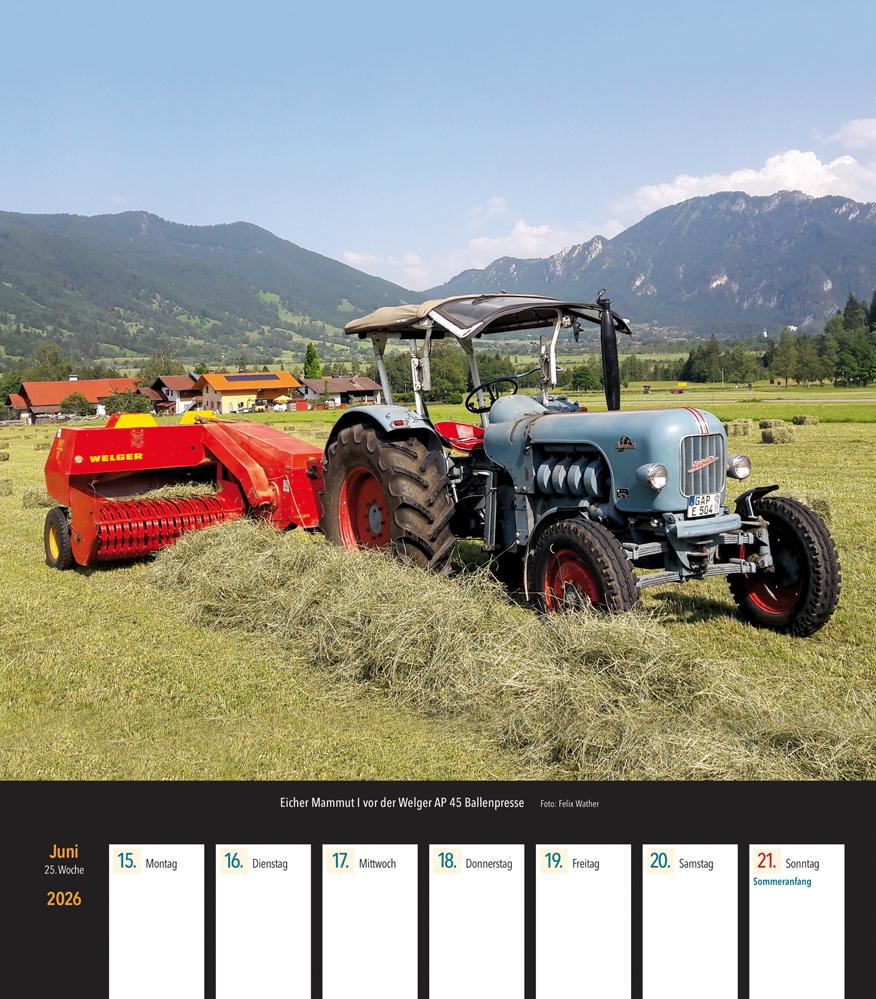 Beispielinhalt (Bild) Eicher Traktoren 2026