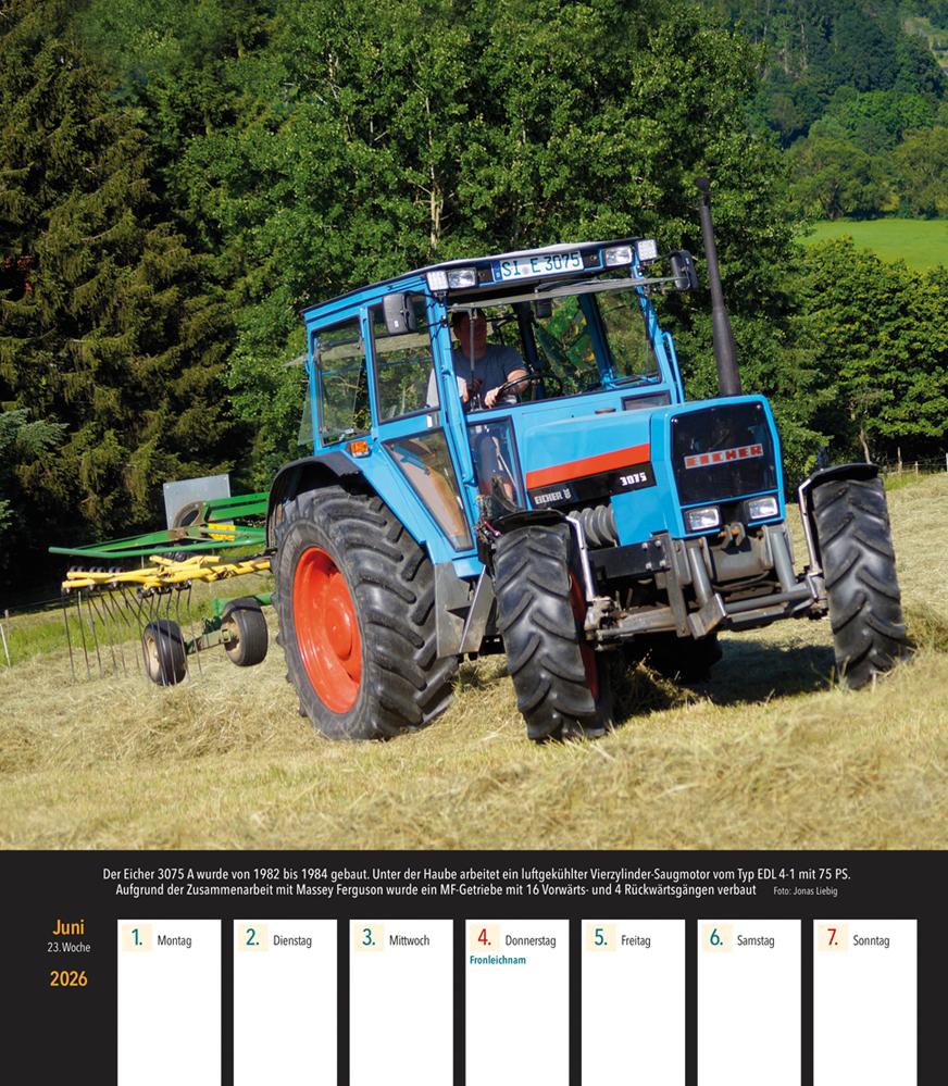 Beispielinhalt (Bild) Eicher Traktoren 2026