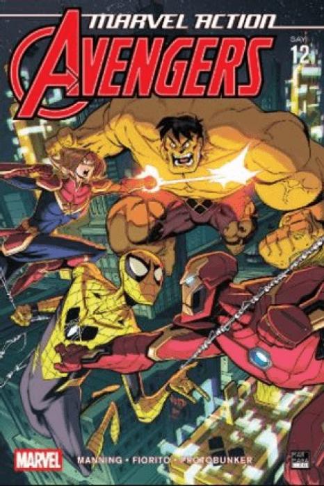 Vorderes Coverbild Marvel Action Avengers Sayi 12