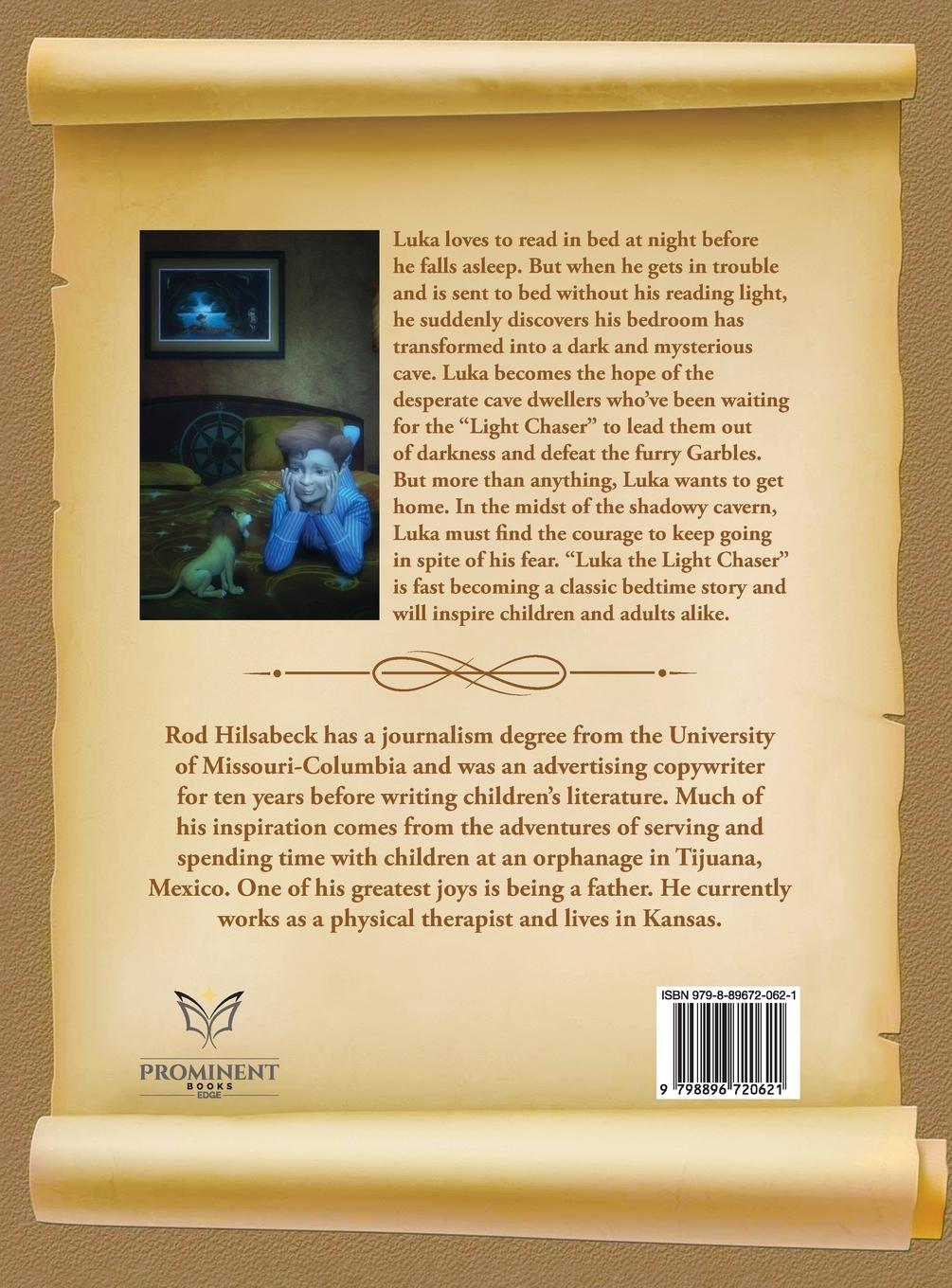 Rückseitencover Luka the Light Chaser