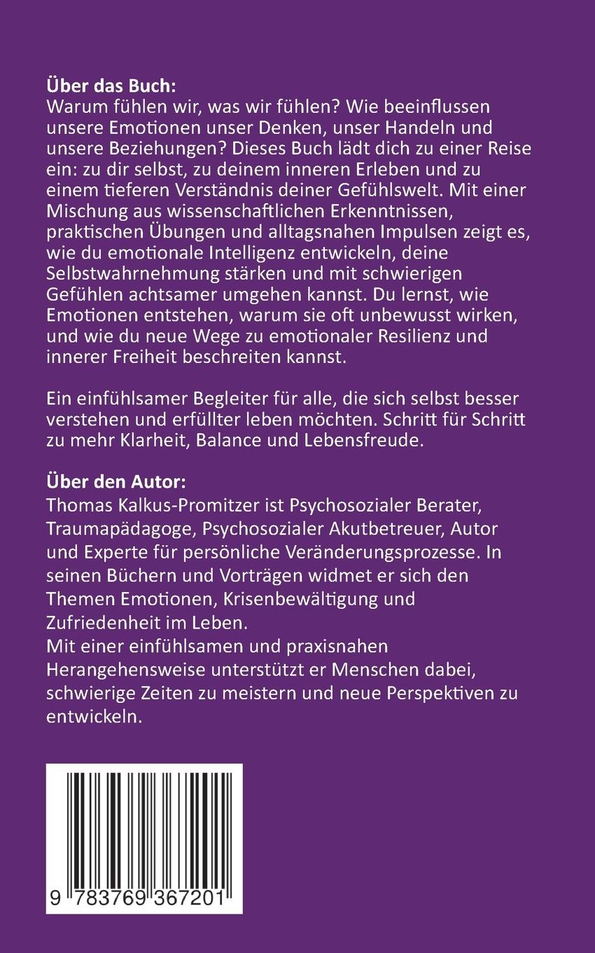 Rückseitencover Emotionen verstehen und meistern