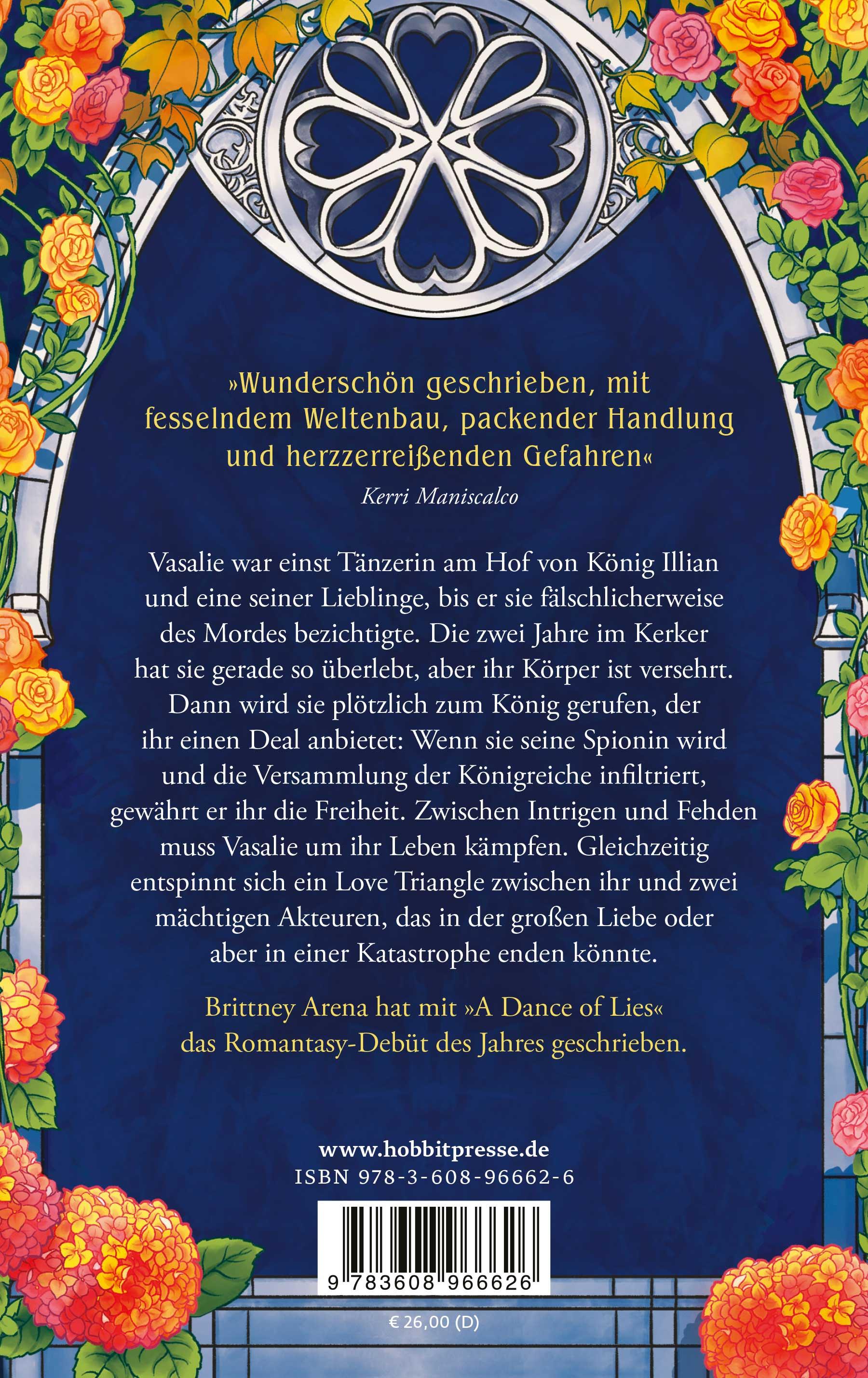 Rückseitencover A Dance of Lies