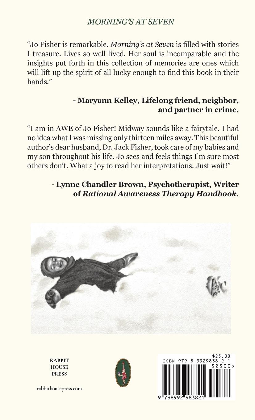 Rückseitencover Morning's at Seven, Ordinary Times in an Extraordinary Place