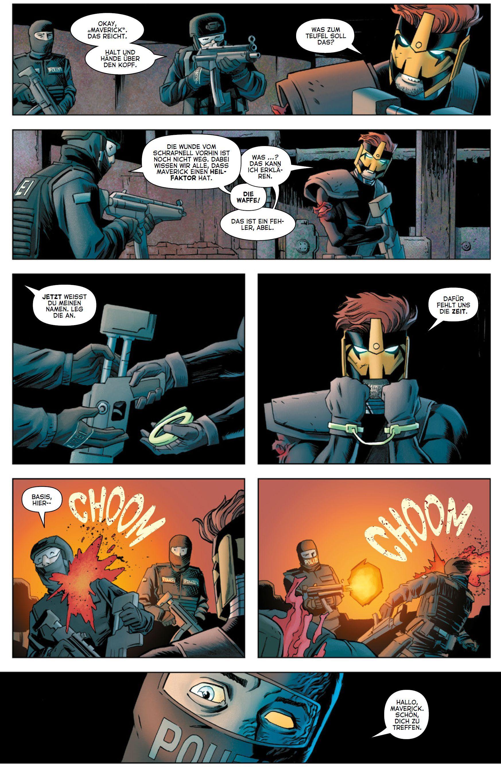 Beispielinhalt (Bild) Mystique: Auf der Jagd