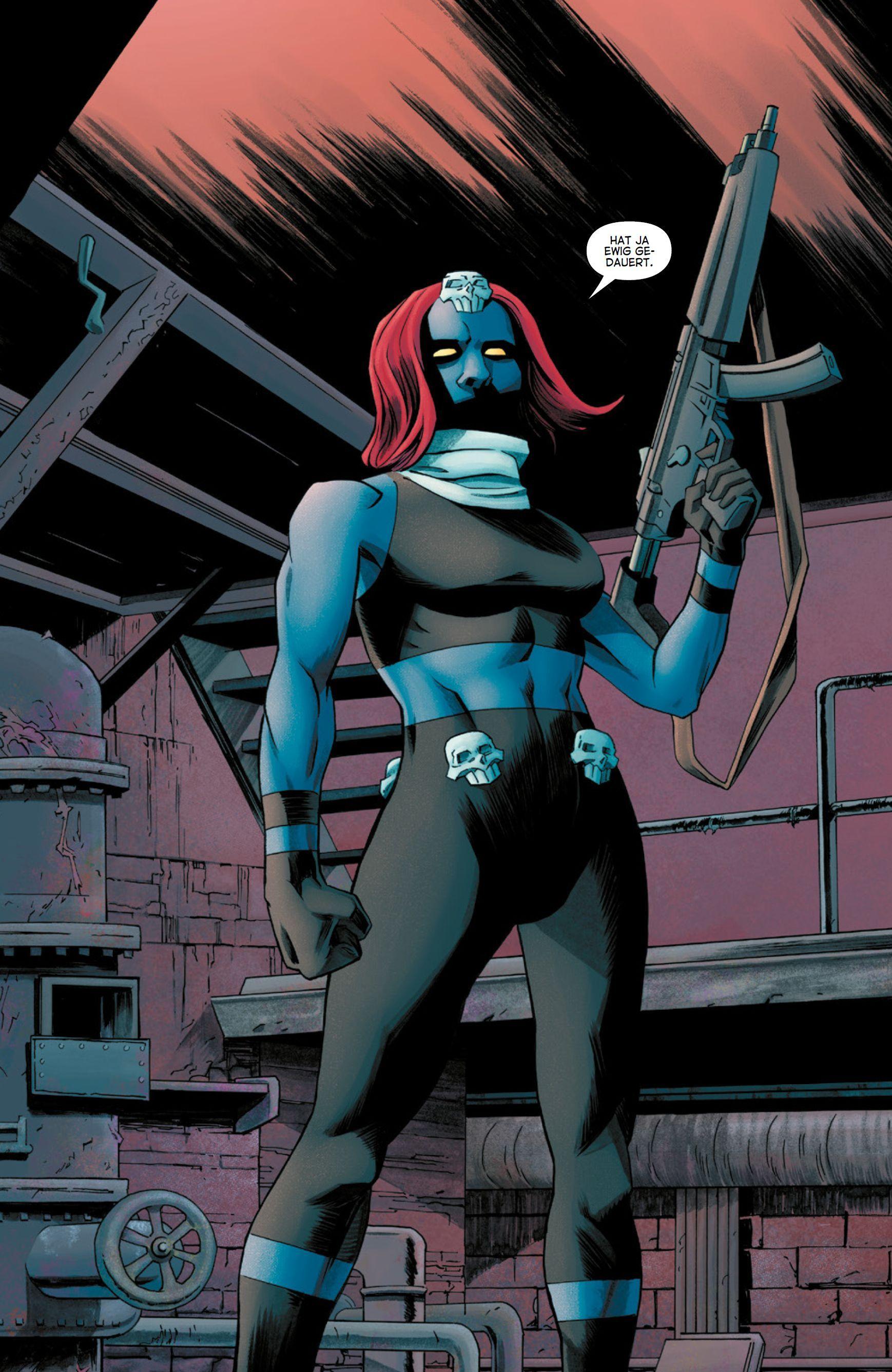 Beispielinhalt (Bild) Mystique: Auf der Jagd