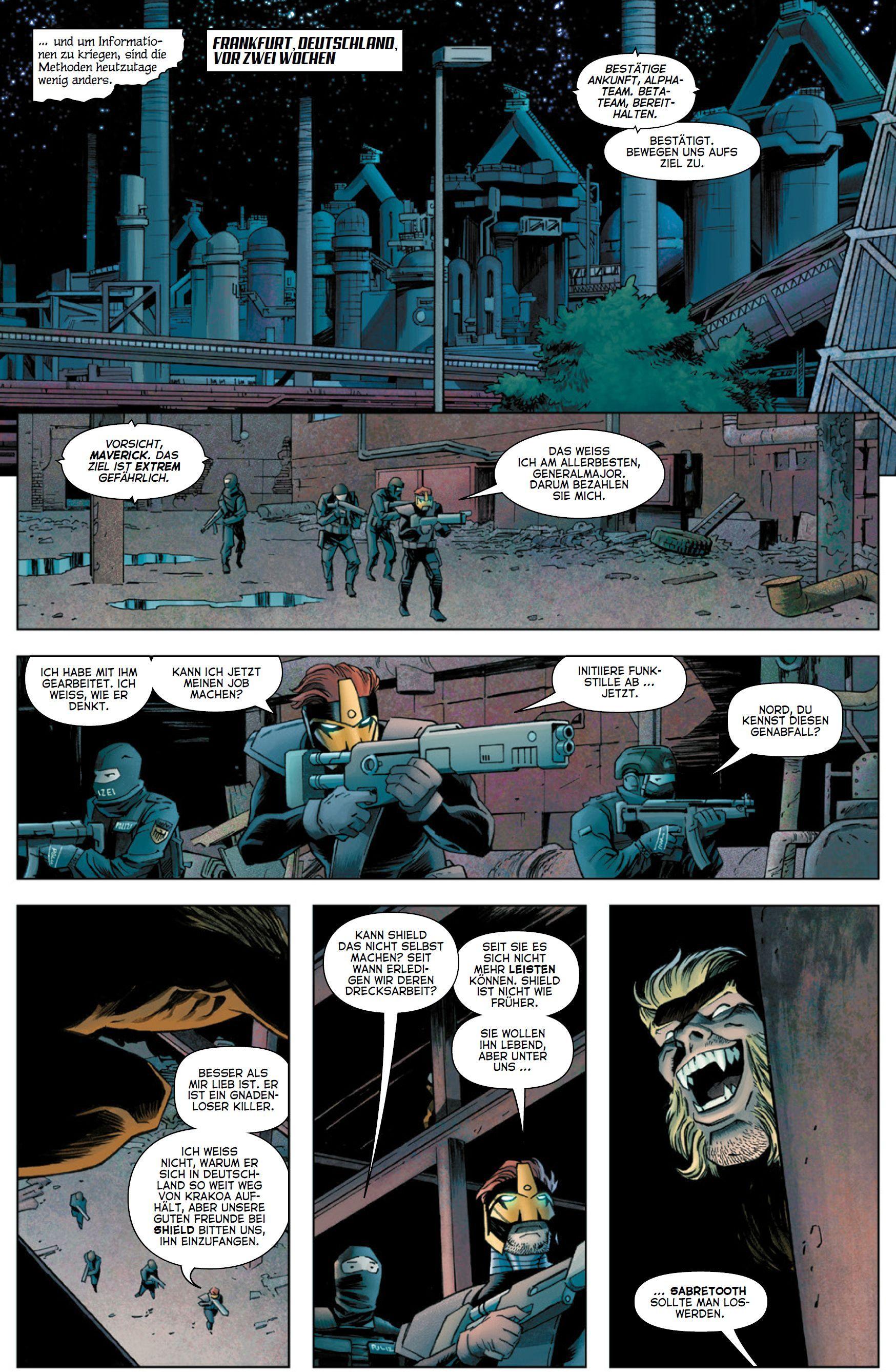 Beispielinhalt (Bild) Mystique: Auf der Jagd