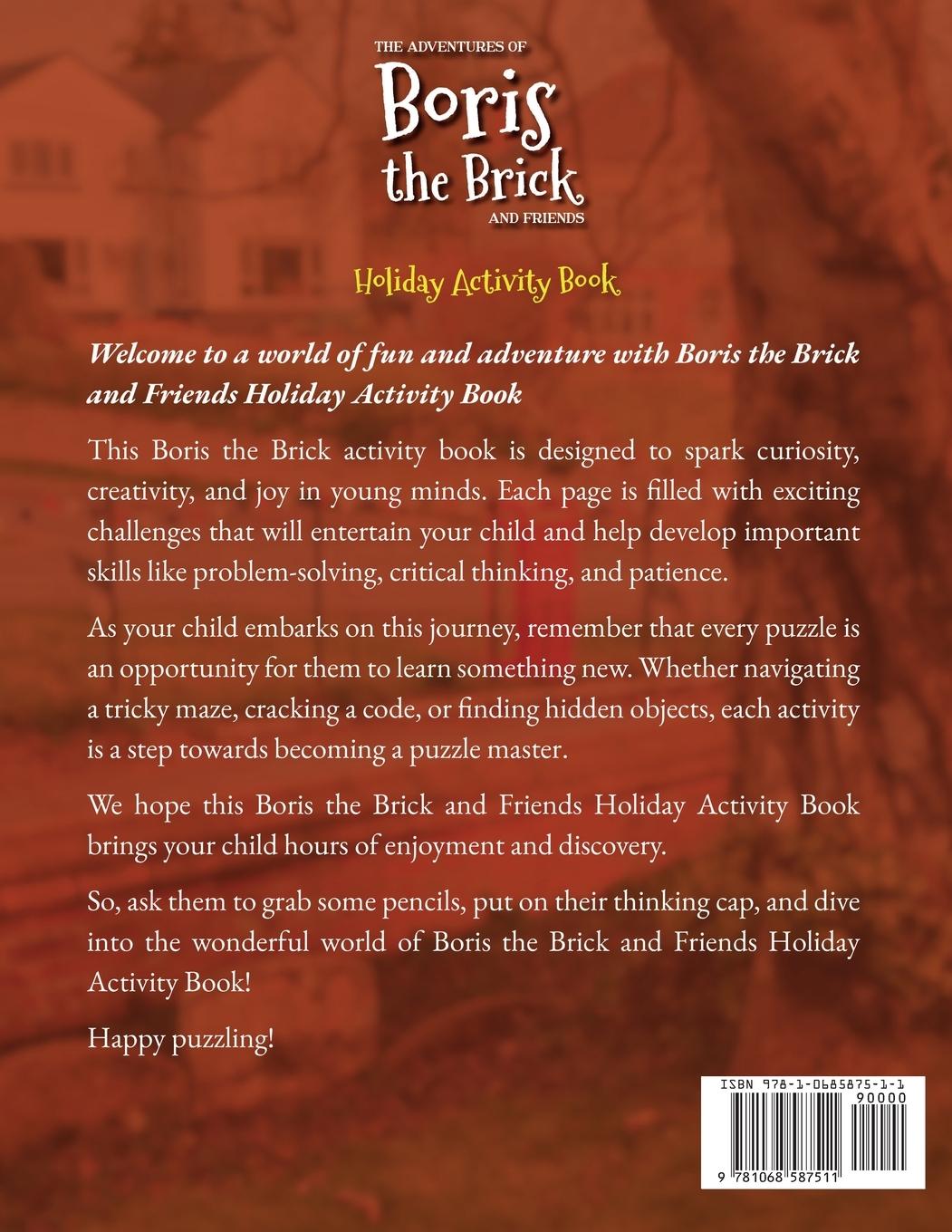 Rückseitencover The Adventures of Boris the Brick and Friends - Holiday Activity Book