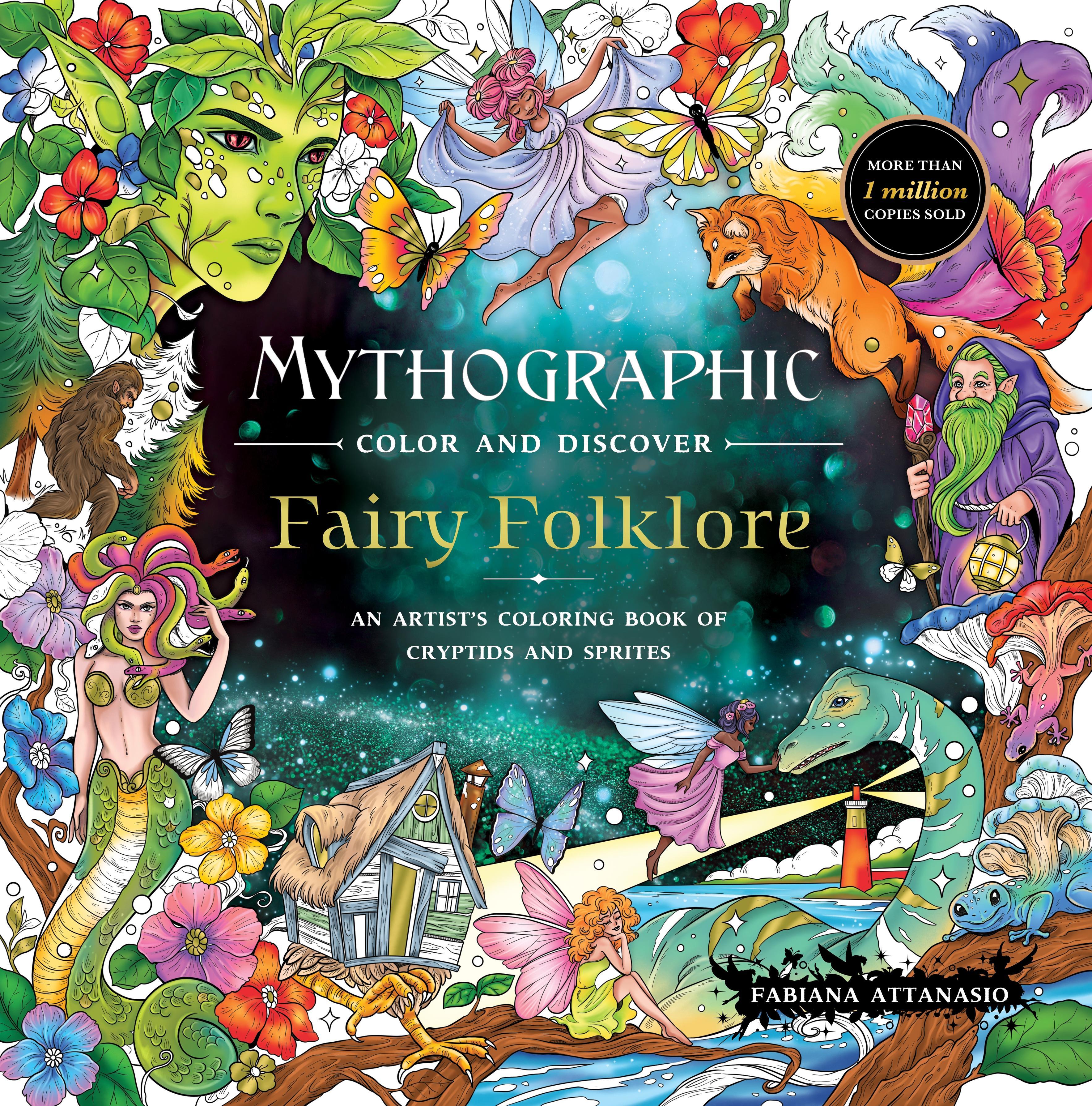 Vorderes Coverbild Mythographic Color and Discover: Fairy Folklore