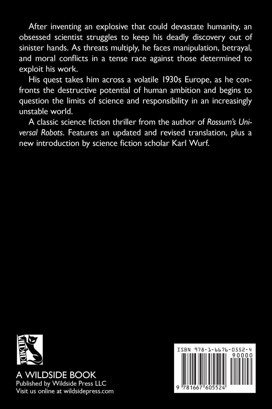 Rückseitencover Krakatit