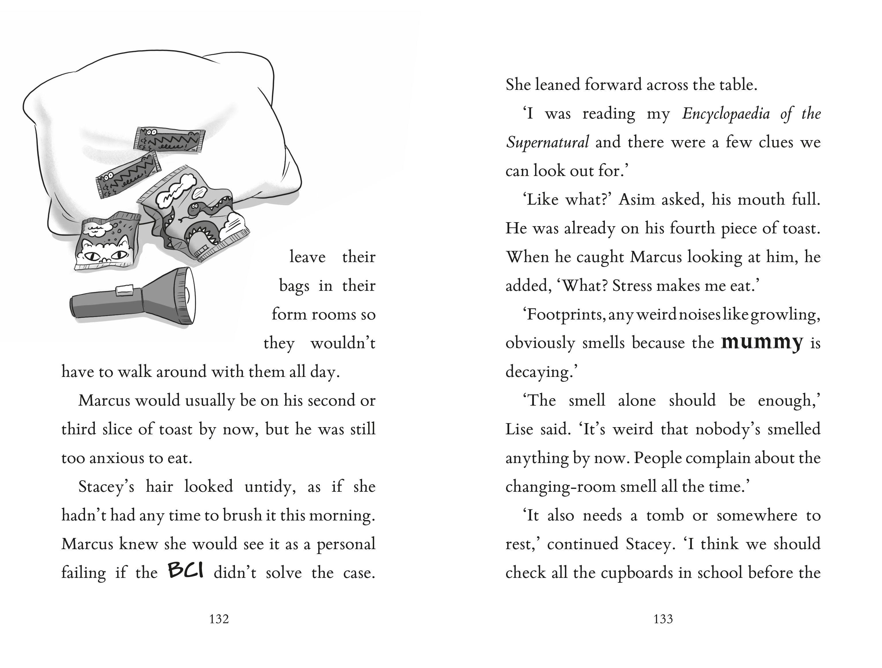 Beispielinhalt (Bild) The Sleepover Sabotage