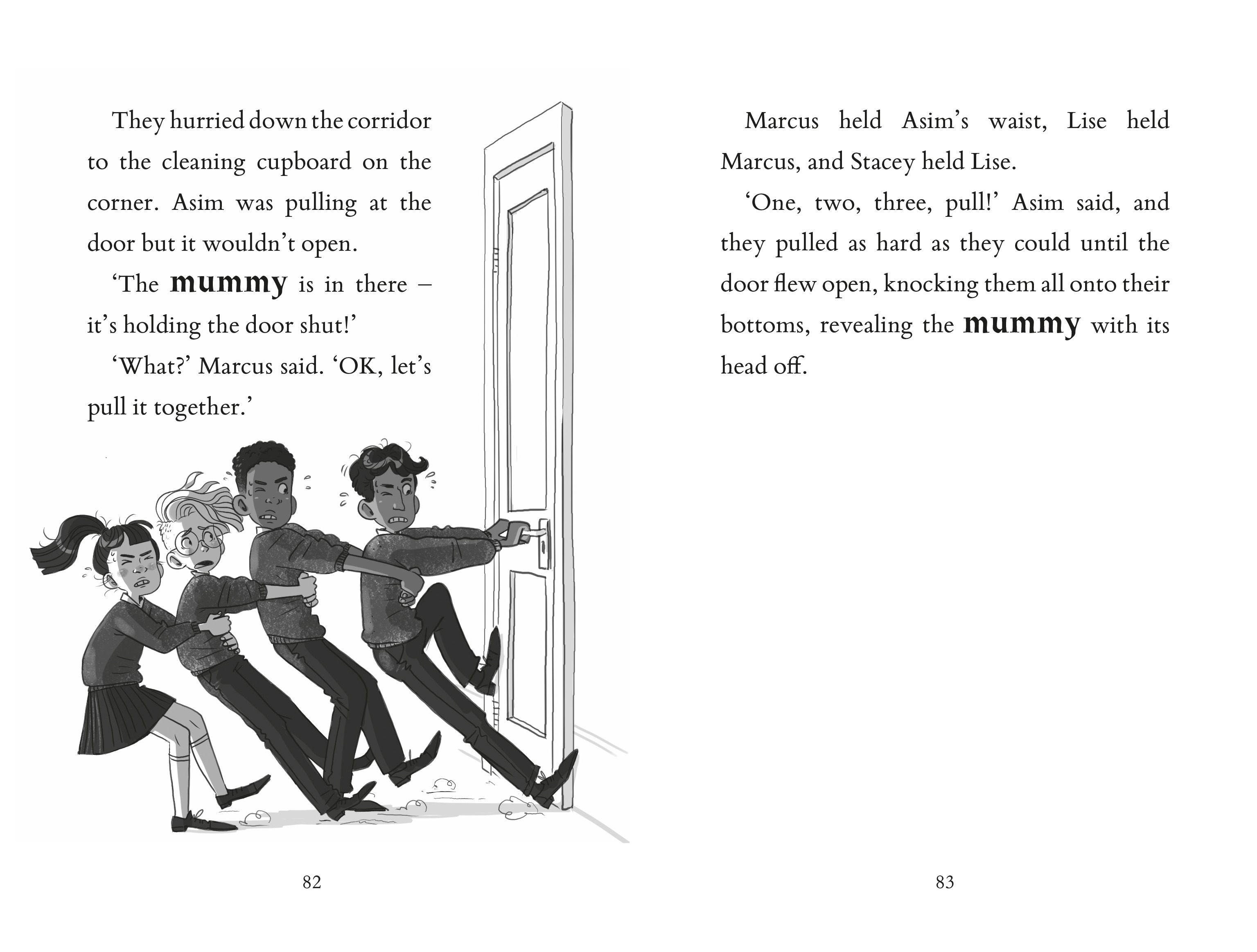 Beispielinhalt (Bild) The Sleepover Sabotage