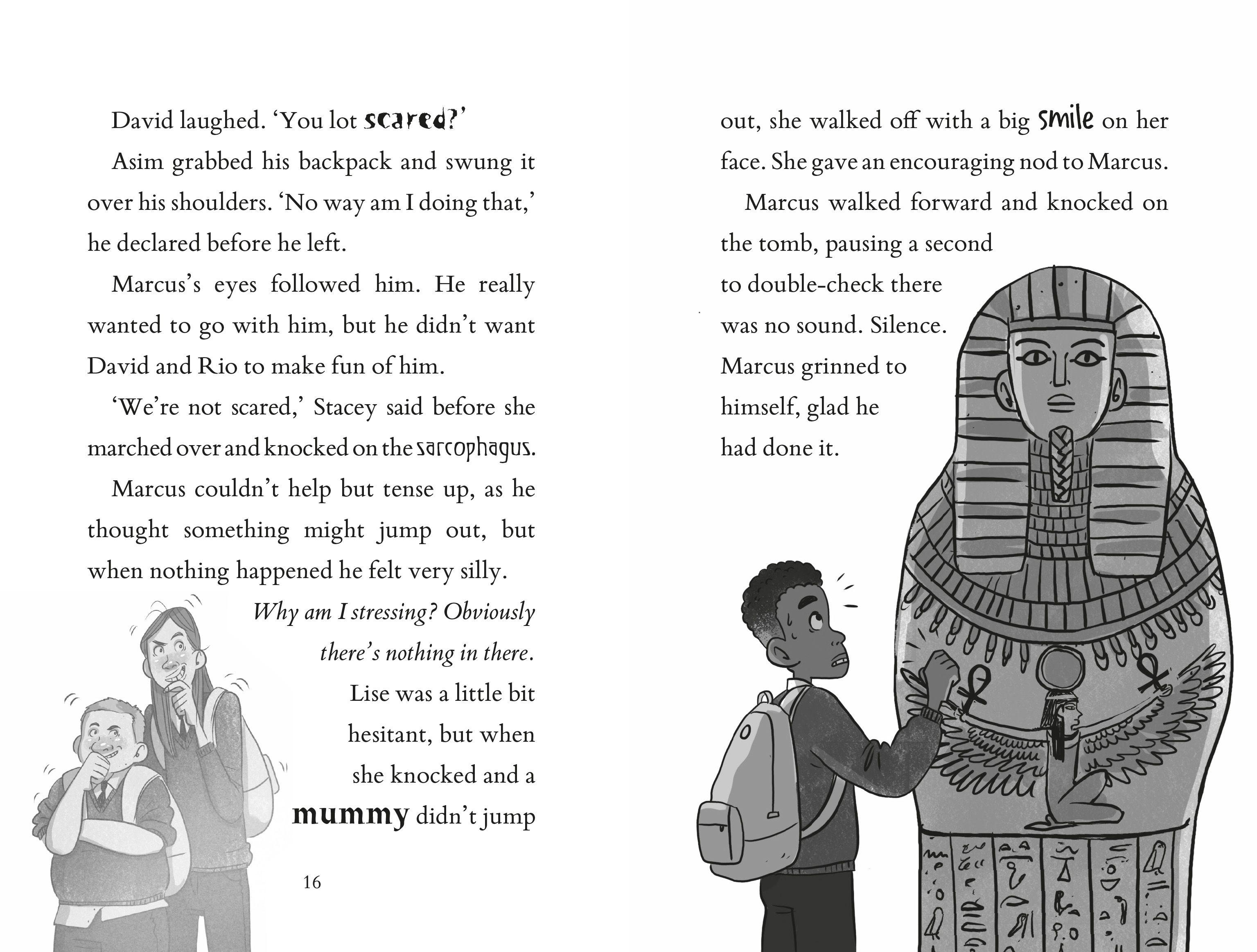 Beispielinhalt (Bild) The Sleepover Sabotage