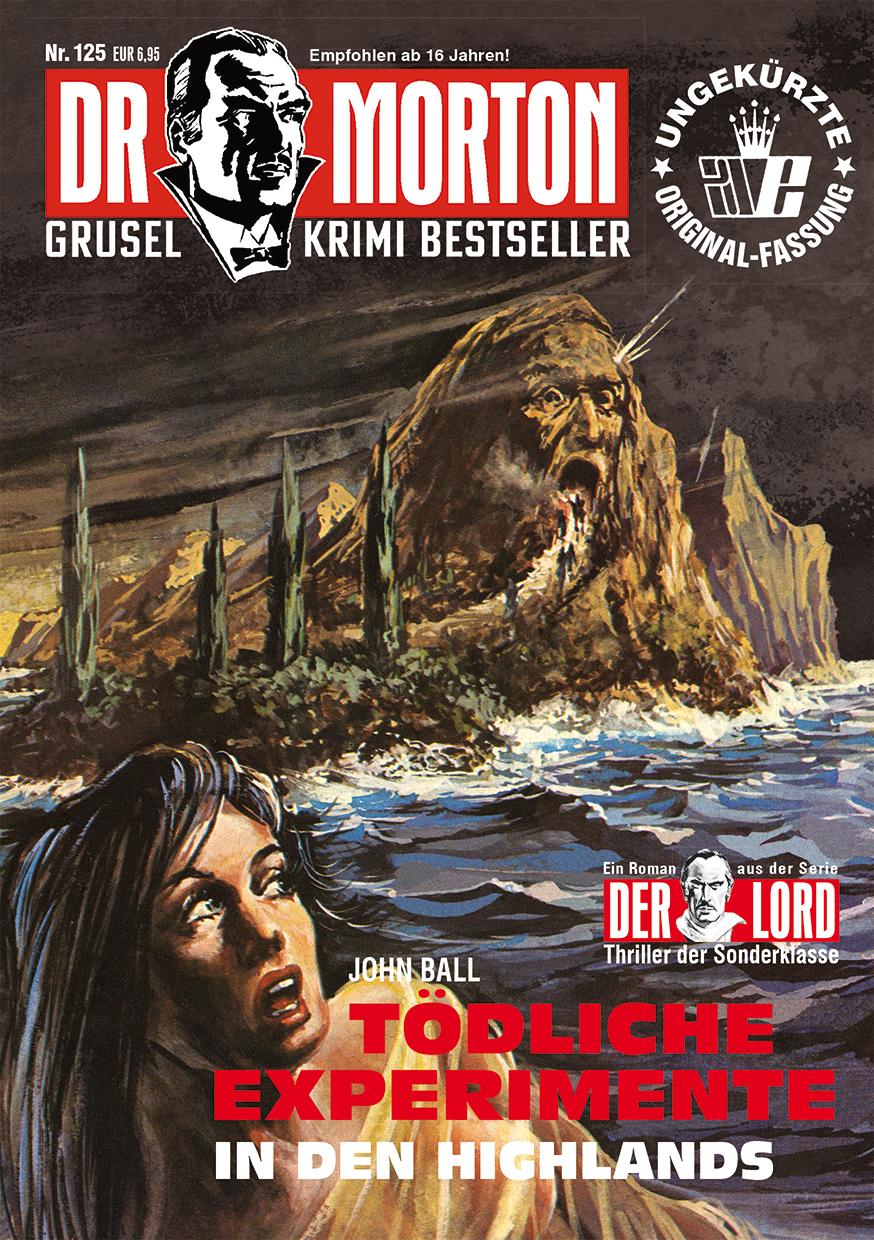Vorderes Coverbild Dr. Morton 125: Tödliche Experimente in den Highlands