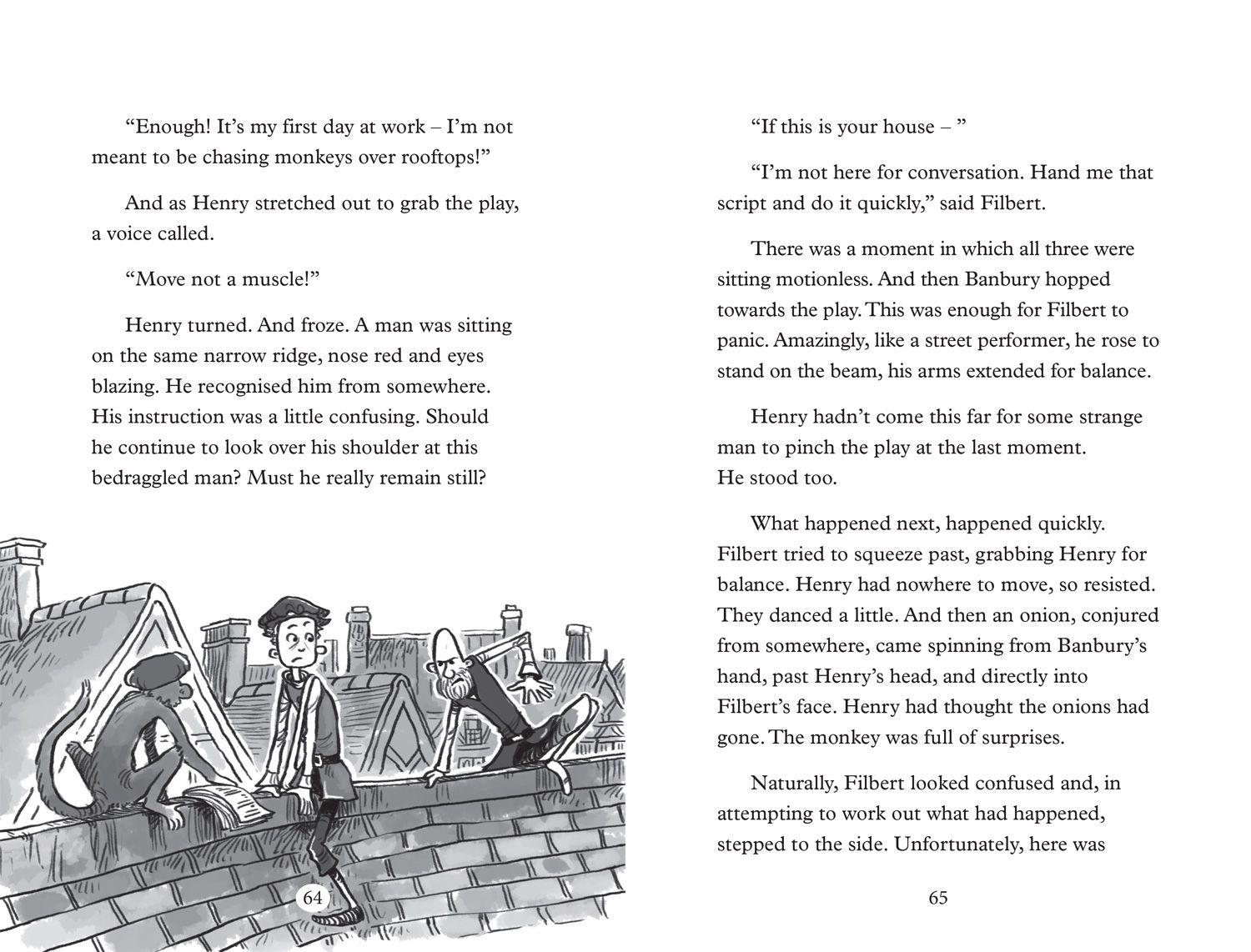 Beispielinhalt (Bild) Shakespeare's Monkey