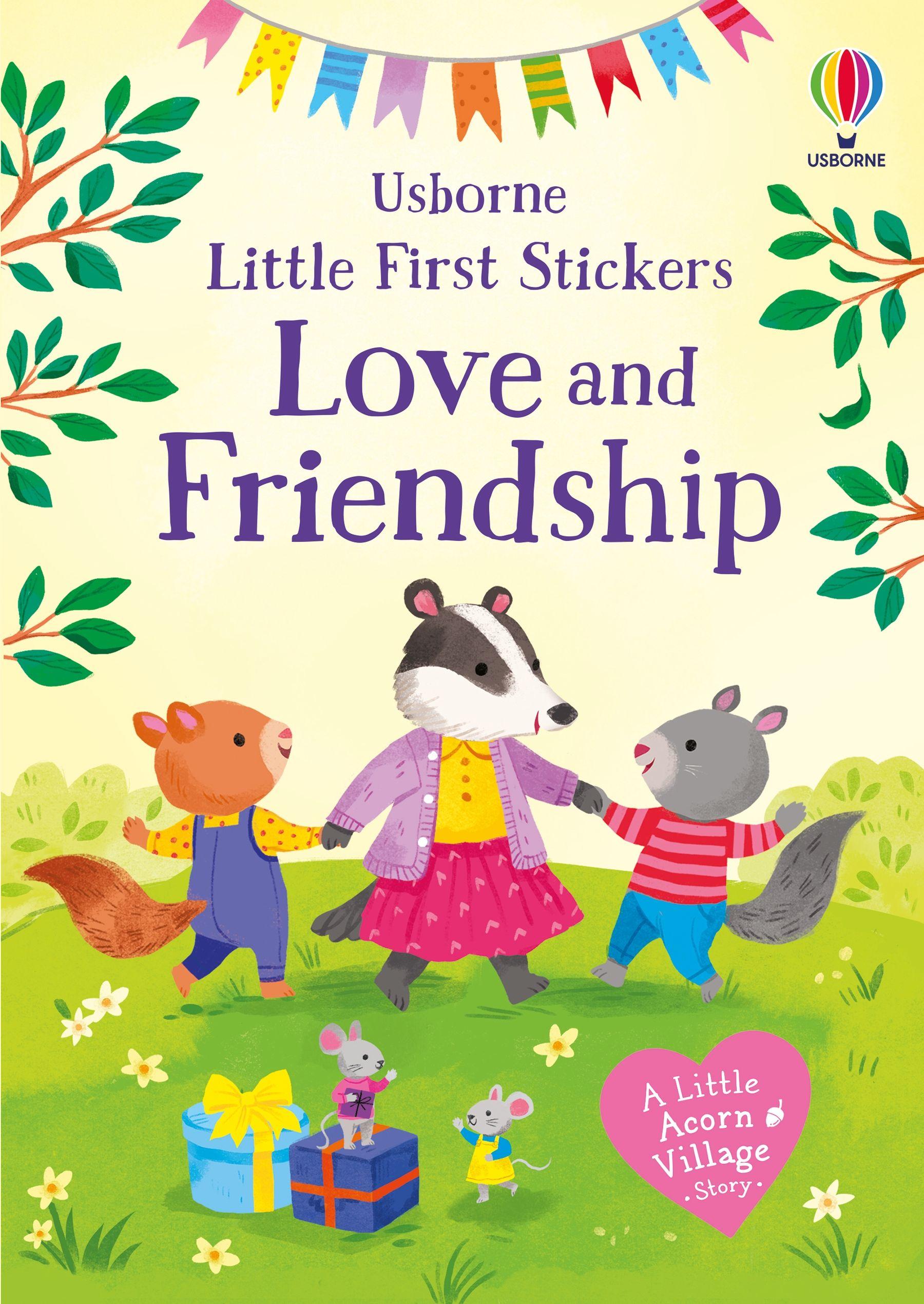 Vorderes Coverbild Little First Stickers Love and Friendship