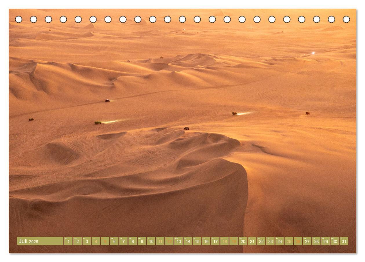 Beispielinhalt (Bild) Peru - Bunte Vielfalt von Machu Picchu bis zur Atacama Wüste (Tischkalender 2026 DIN A5 quer), CALVENDO Monatskalender