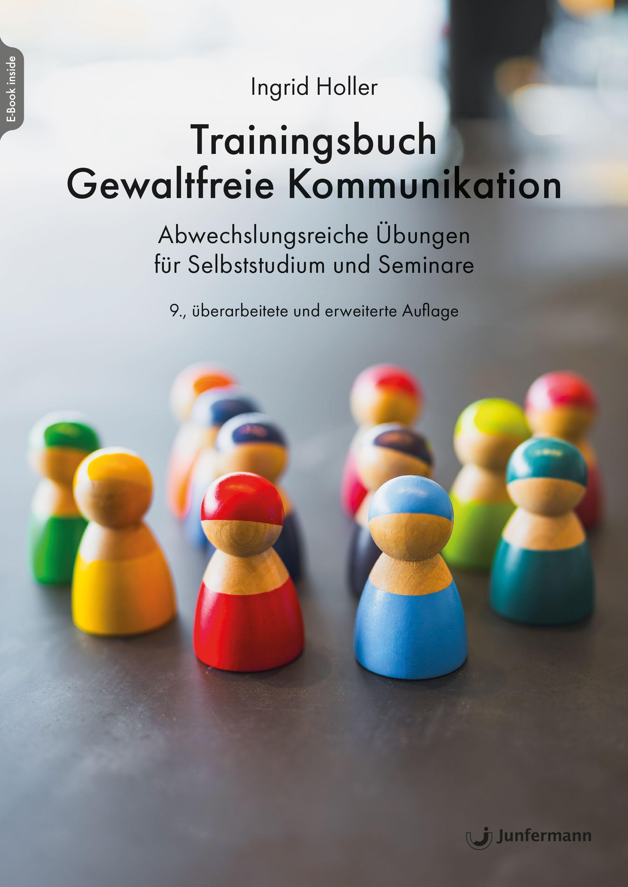 Vorderes Coverbild Trainingsbuch Gewaltfreie Kommunikation