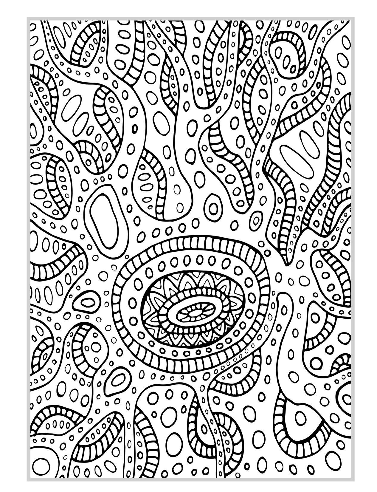 Beispielinhalt (Bild) Farbenträume - Mandalas für die Seele und farbenfrohe Auszeiten