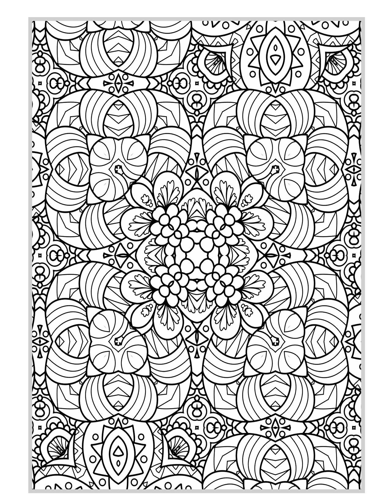 Beispielinhalt (Bild) Farbenträume - Mandalas für die Seele und farbenfrohe Auszeiten