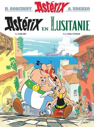 Vorderes Coverbild Astérix - Astérix en Lusitanie - n°41