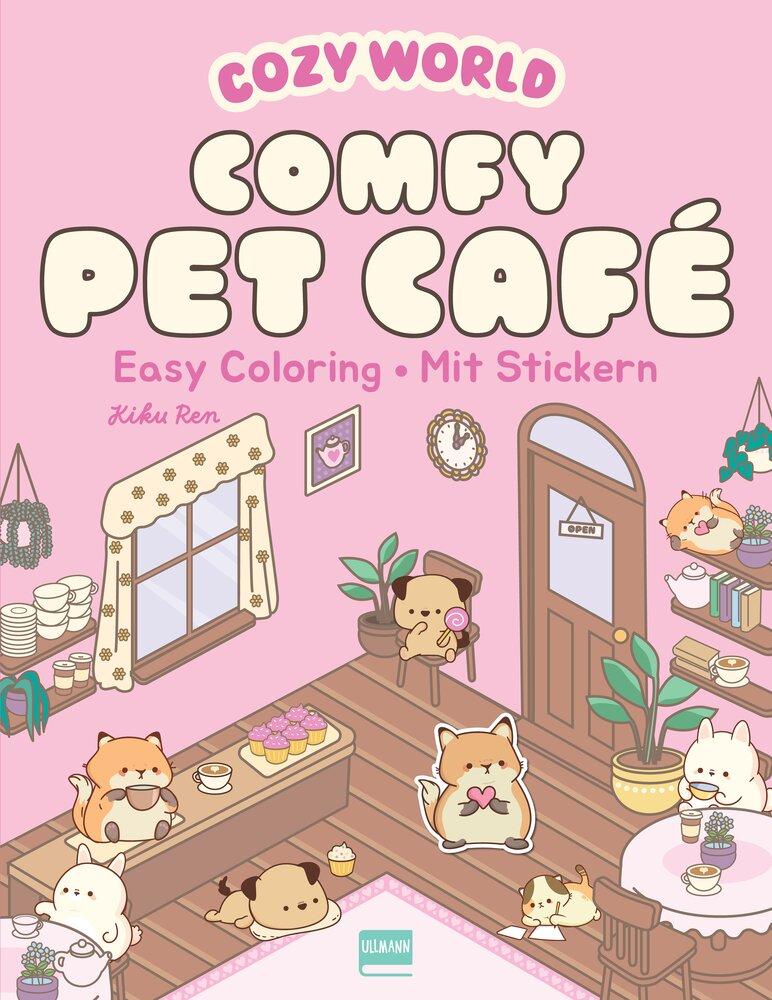 Vorderes Coverbild Cozy World - Comfy Pet Café (mit Stickern)