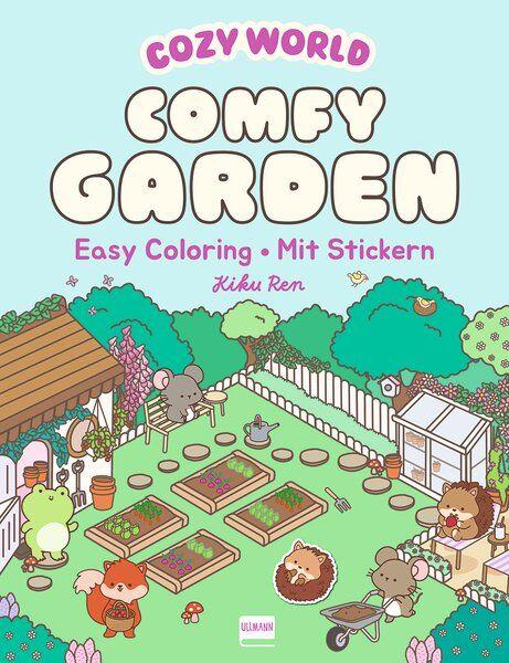 Vorderes Coverbild Cozy World - Comfy Garden (mit Stickern)