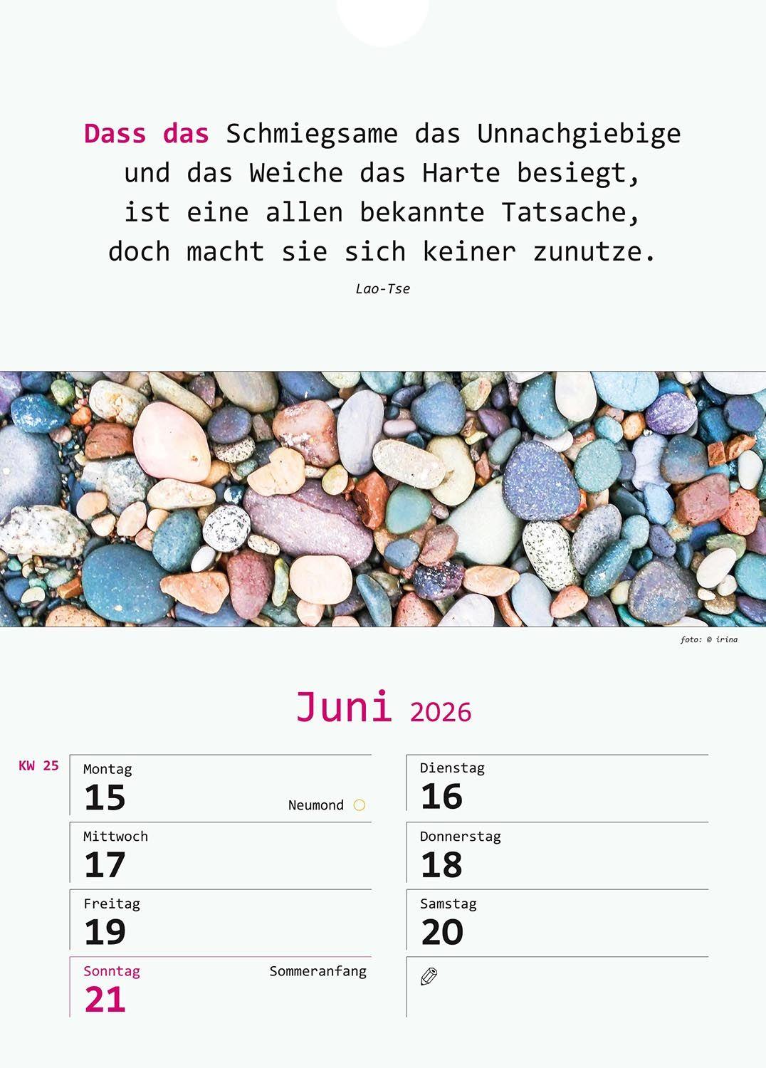 Beispielinhalt (Bild) Wir-Kalender 2026