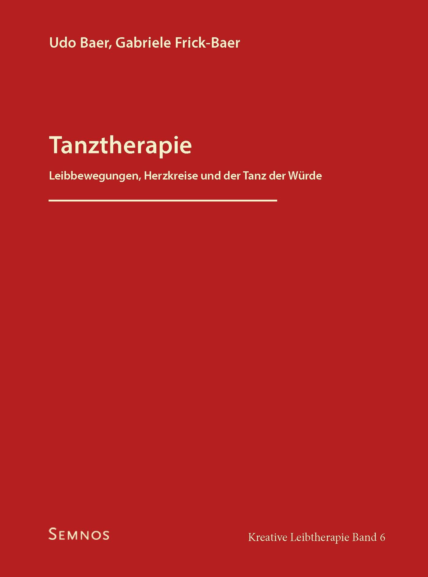 Vorderes Coverbild Tanztherapie