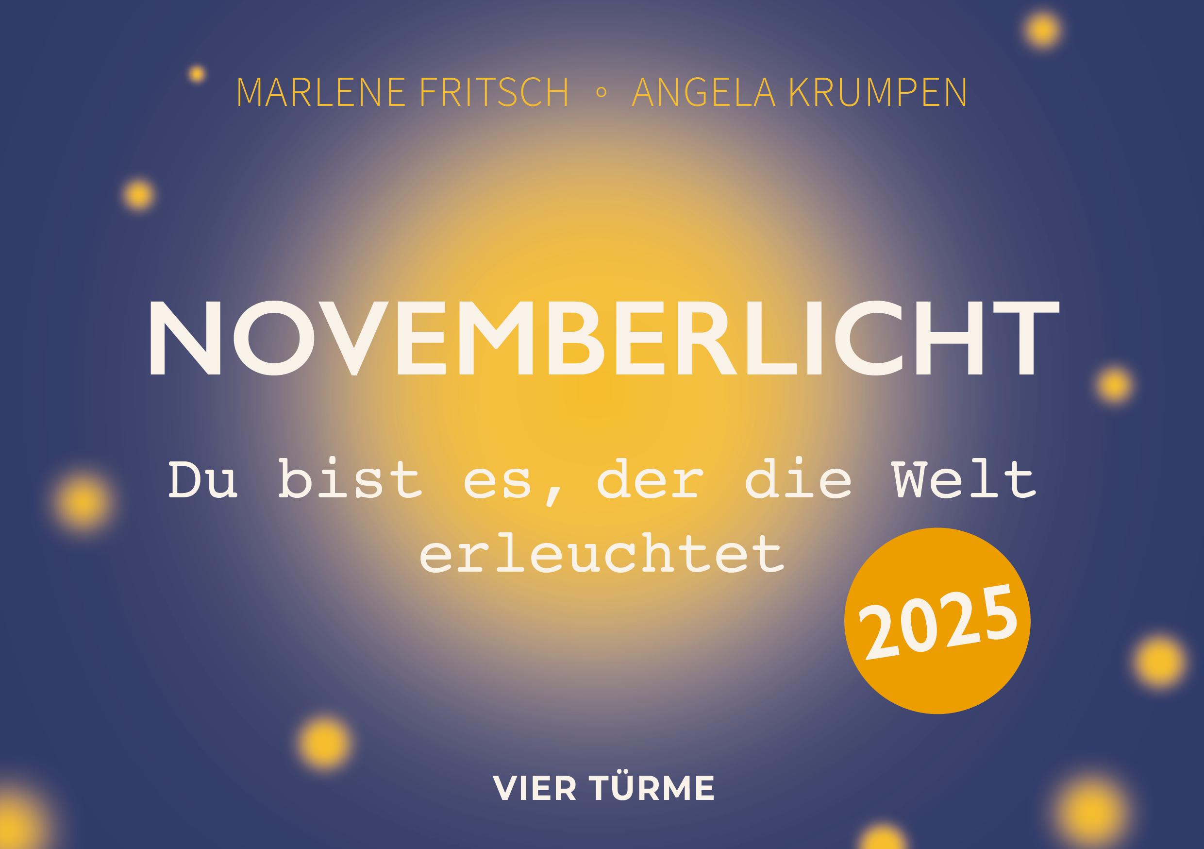 Vorderes Coverbild Novemberlicht