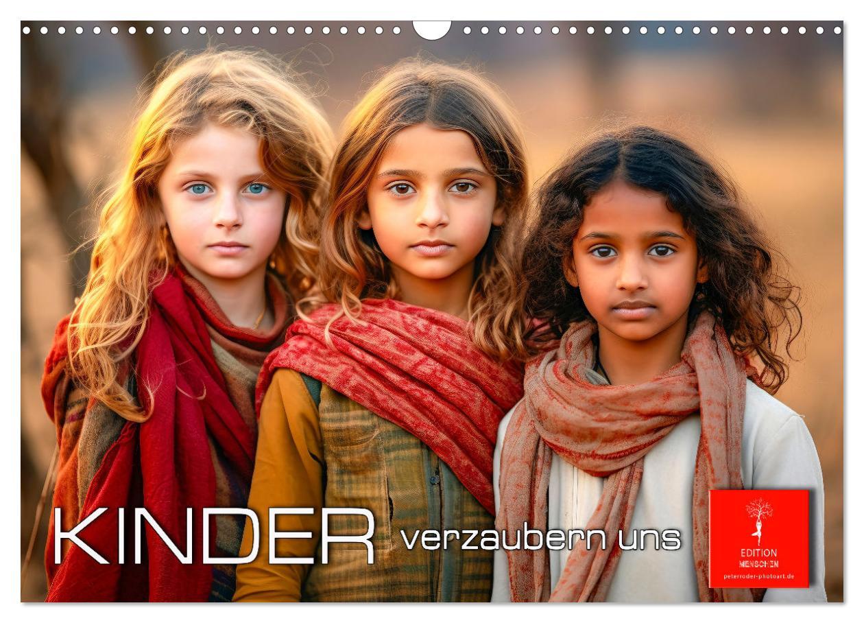 Vorderes Coverbild Kinder verzaubern uns (Wandkalender 2026 DIN A3 quer), CALVENDO Monatskalender