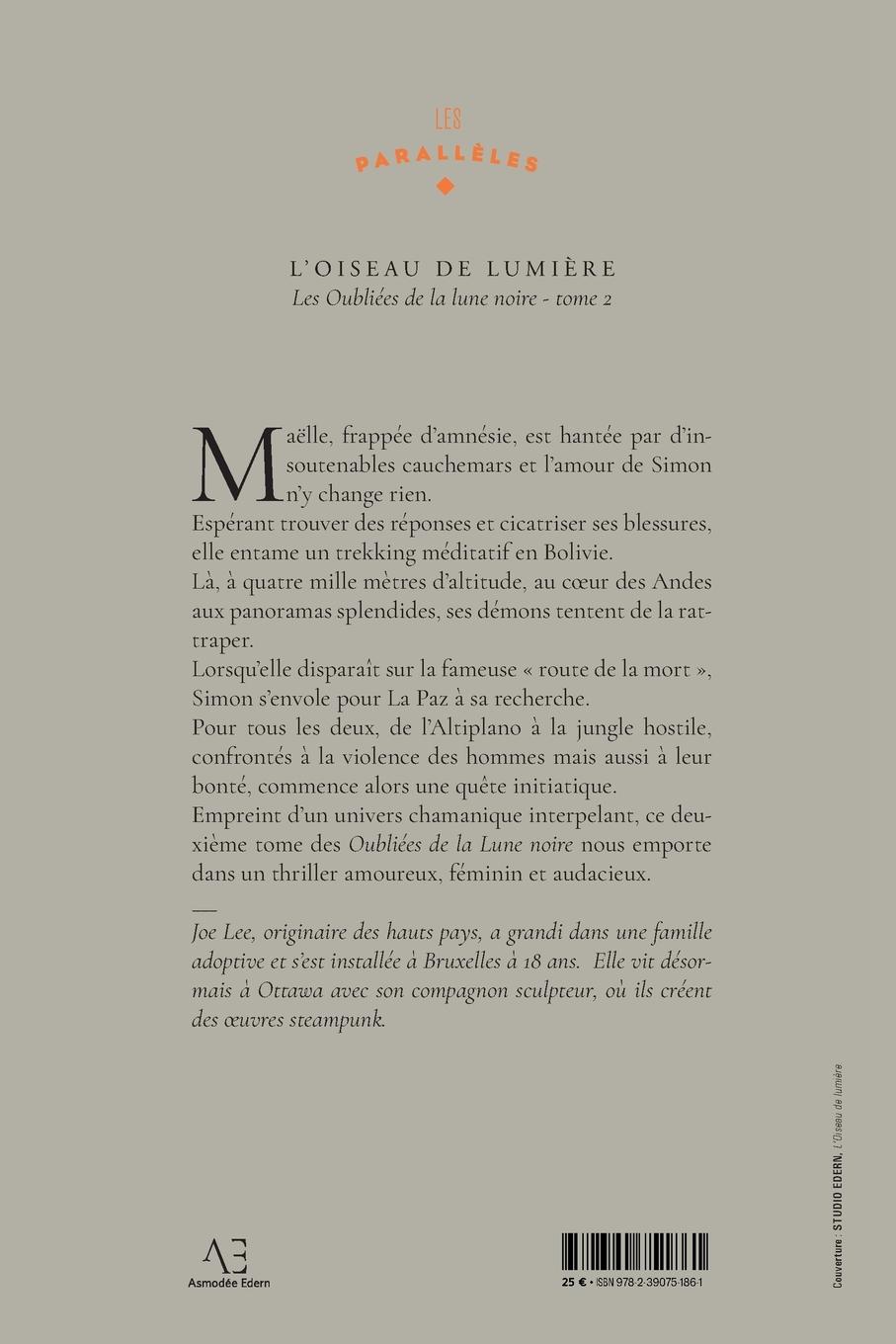 Rückseitencover L'Oiseau de lumière