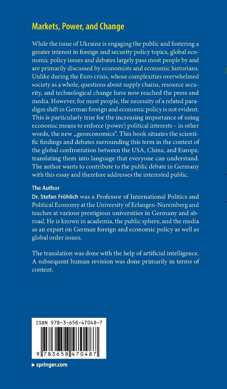 Rückseitencover Markets, Power, and Change